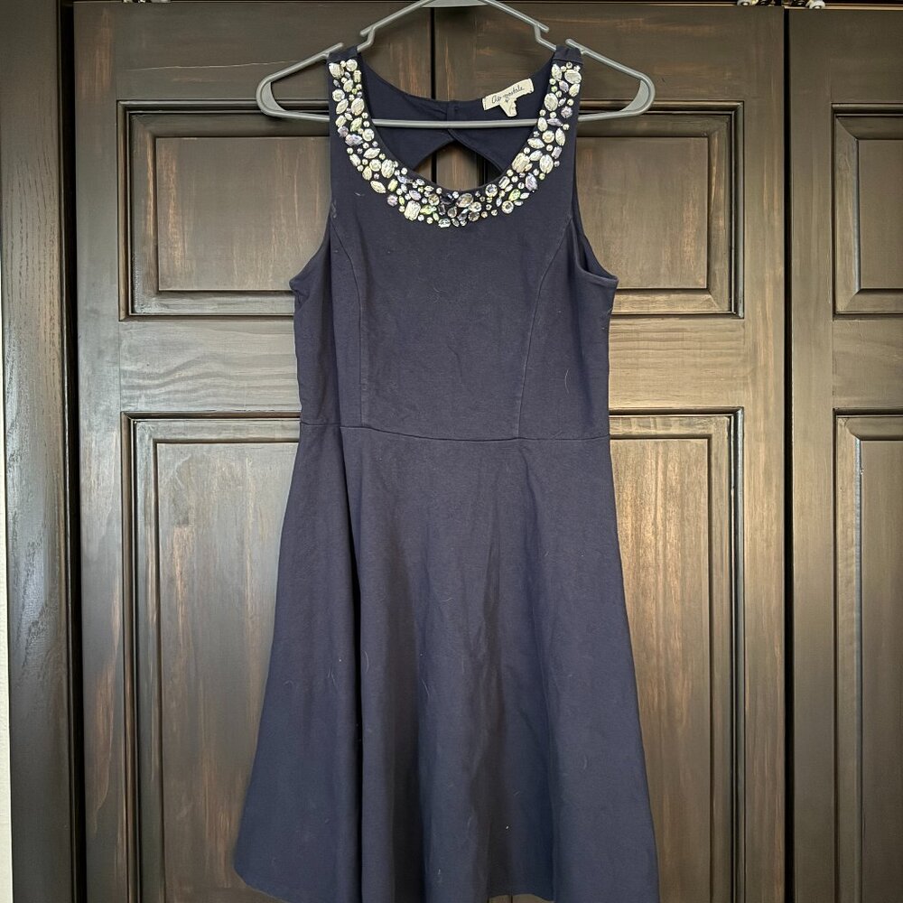 Aeropostale Skater Dress Navy Medium